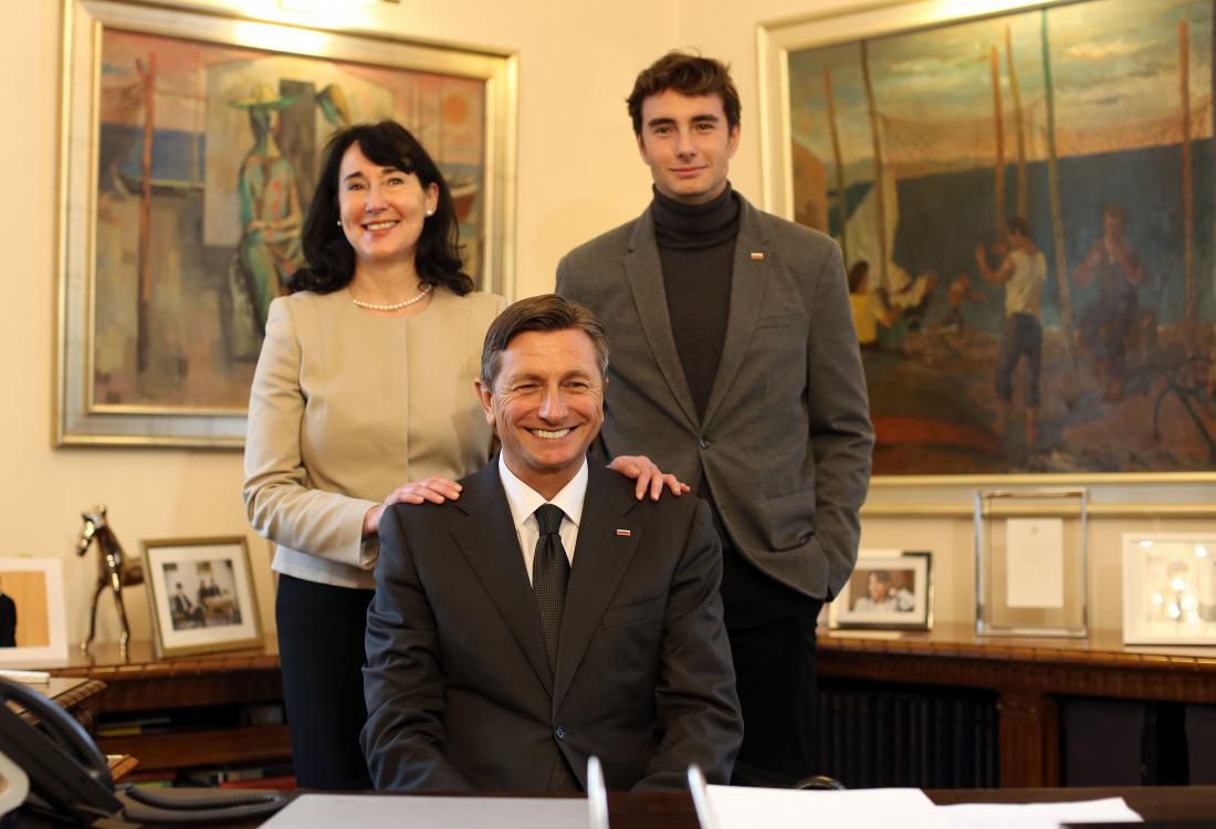 Pahor v sproščenem vzdušju v nov mandat