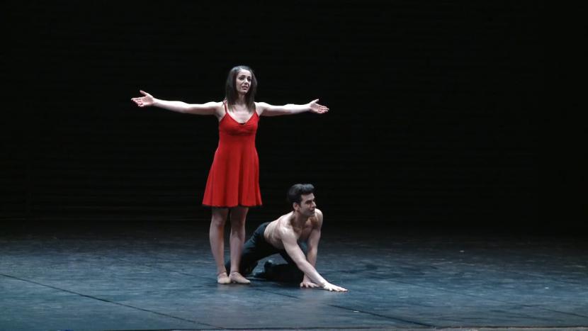 Prizor iz baletne predstave Tango.