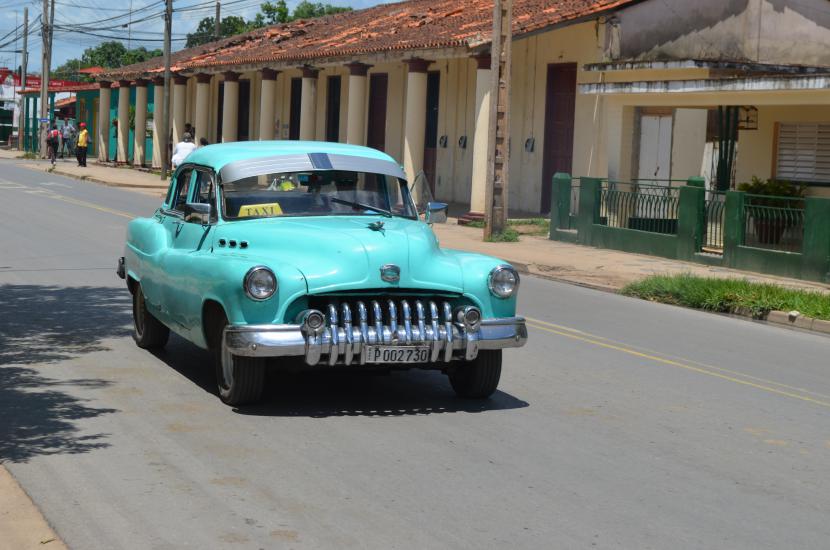 Starinski avtomobili so posebnost Kube.