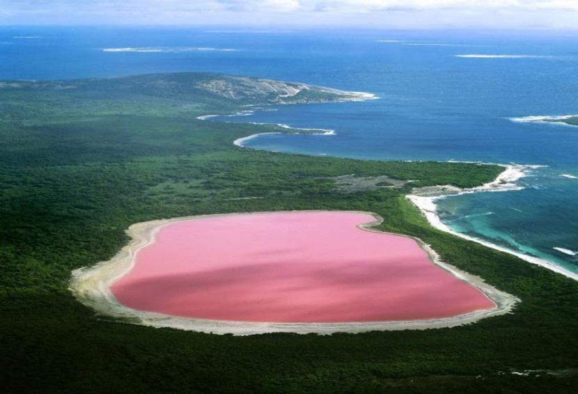 Jezero Hillier, Avstralija. 