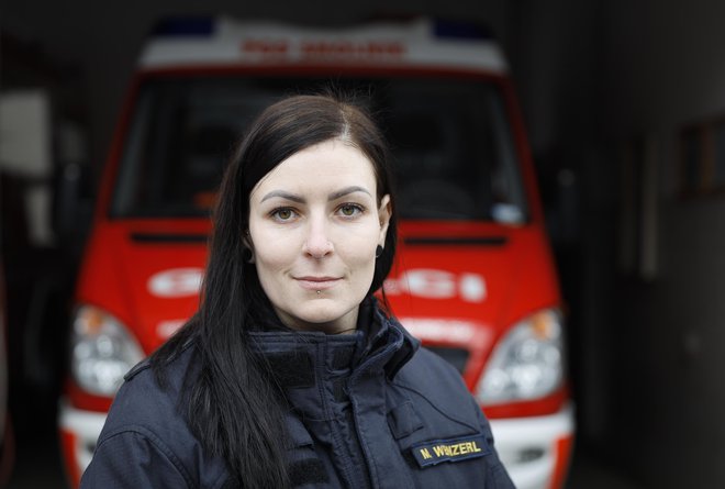 Manja Weinzerl, prostovoljna gasilka Foto: Jože Suhadolnik
