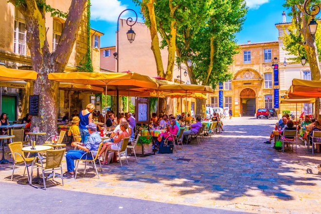 Živahen mestni utrip Aix-en-Provence Foto: Trabantos/shutterstock