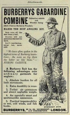 Thomas Burberry je revolucioniral vrhnja oblačila z iznajdbo novega vodoodpornega materiala - gabardena. Foto: Javna Last