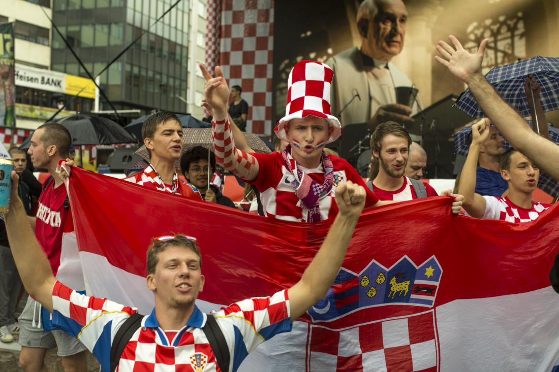 Hrvati v bojnih barvah