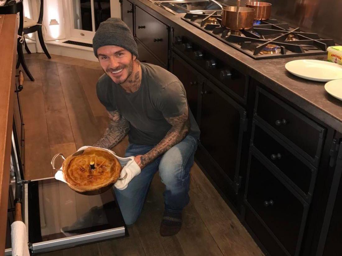 David Beckham s kuharsko oddajo?