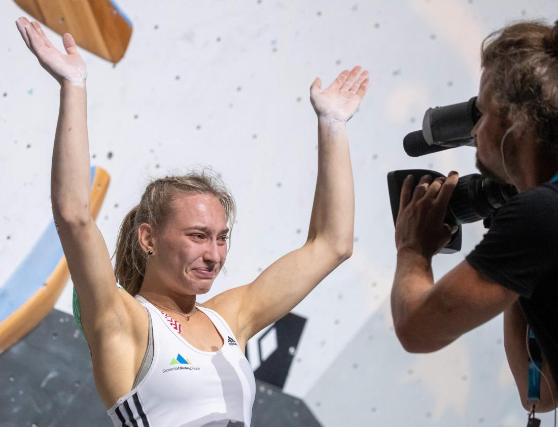 Janja Garnbret nova svetovna prvakinja