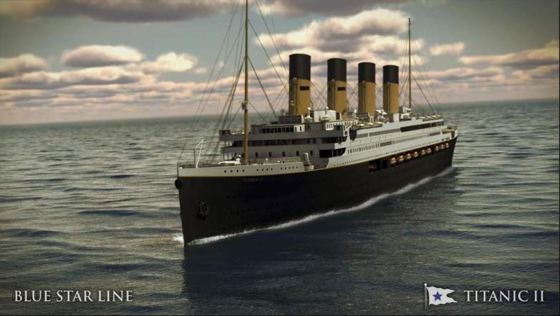 Titanik bo spet zaplul leta 2022