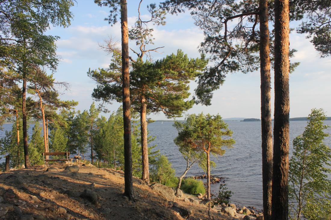 Osrednji del Švedske zaznamujejo jezera.