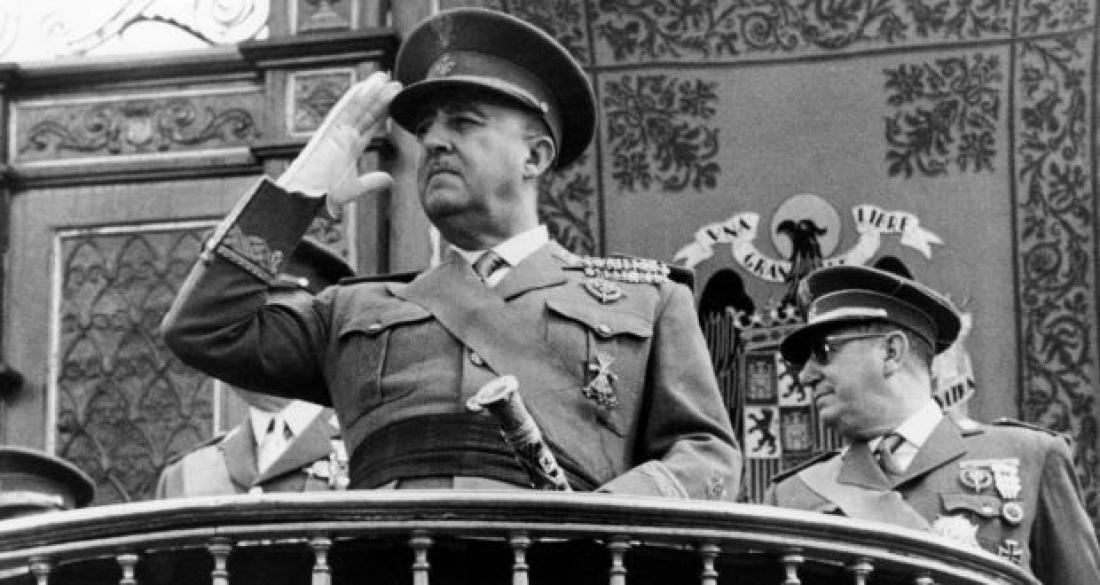 General Francisco Franco je Španiji z železno roko vladal od 1939 kar 36 let. Foto: AFP