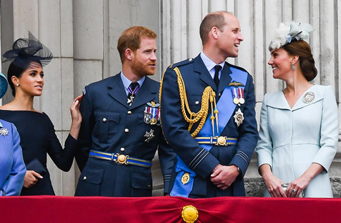 Princa sta bila s soprogama oklicana za nerazdružljivo »fantastično štirico«. Foto: Hello