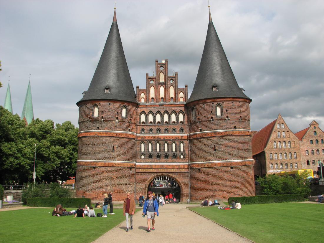 Hanzeatsko mesto je pod Unescovo zaščito – Lübeck.